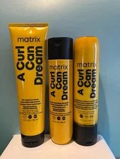 Matrix A Curl Can Dream Gentle Cleansing Shampoo, Moisture Conditioner & Mask