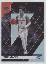 2021-22 Panini Chronicles Draft Picks Recon Blue 53/99 Tre Mann #134 0a16