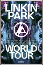 LINKIN PARK From Zero World Tour 2024 Ltd Ed New RARE Poster Display!
