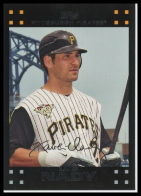 2007 Topps #473 Xavier Nady Pittsburgh Pirates