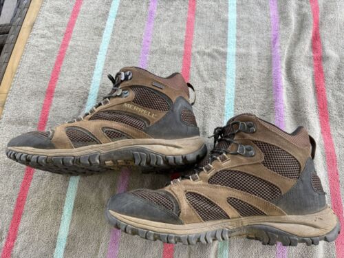 Merrell Herren Wanderschuhe 10,5 M braun robust Mesh & Wildleder Obermaterial robuste Sohle - Bild 3 von 10