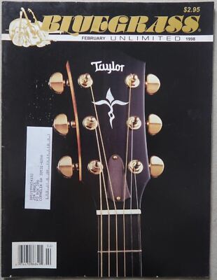 1998 BLUEGRASS UNLIMITED FEBRUARY TAYLOR GUITARS AND MORE M1-38