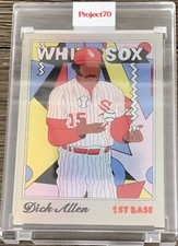 Topps PROJECT 70 DICK ALLEN #103 by Fucci RAINBOW FOIL #16/70 Chicago White Sox