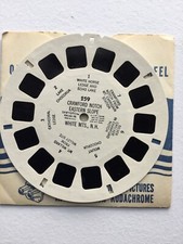 View Master Reel 259 Crawford Notch Eastern Slope 1950s Rare