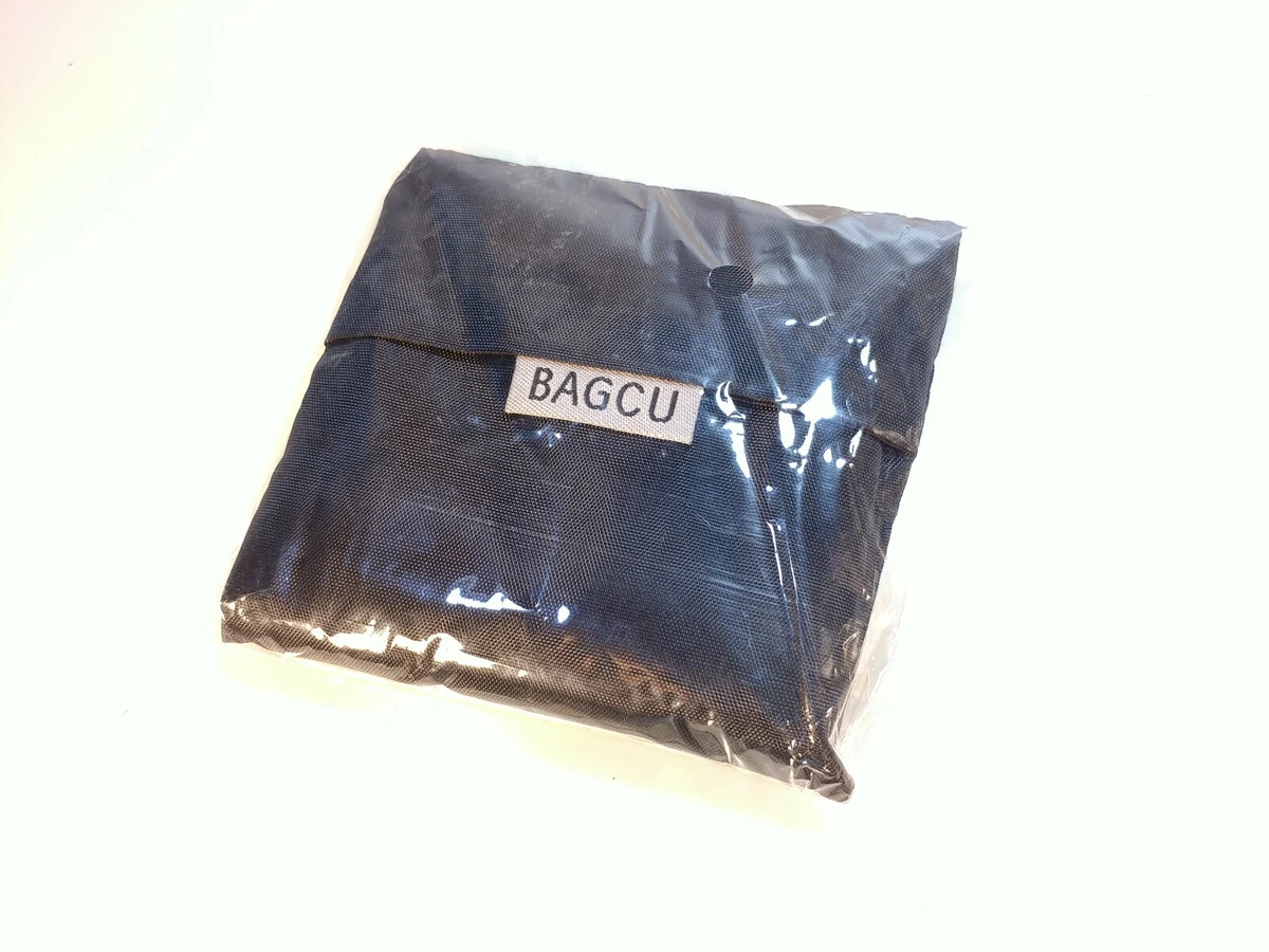Bagcu black multipurpose reusable grocery shopping bag