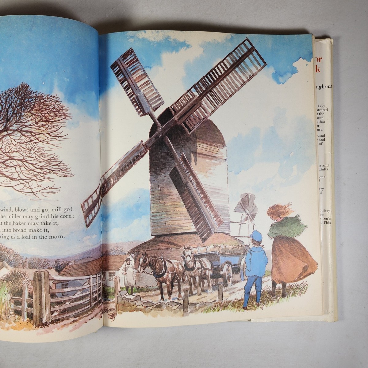 Frank Barber's Mother Goose Nursery Rhymes 1976 Childrens