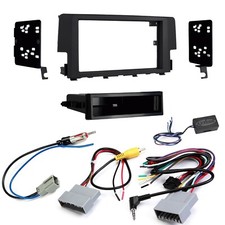 Double Din Car Stereo Radio Dash Install Kit For 2016-2021 Honda Civic Lx Only Double Din Car Stereo Radio Dash Install Kit For 2016-2021 Honda Civic Lx Only