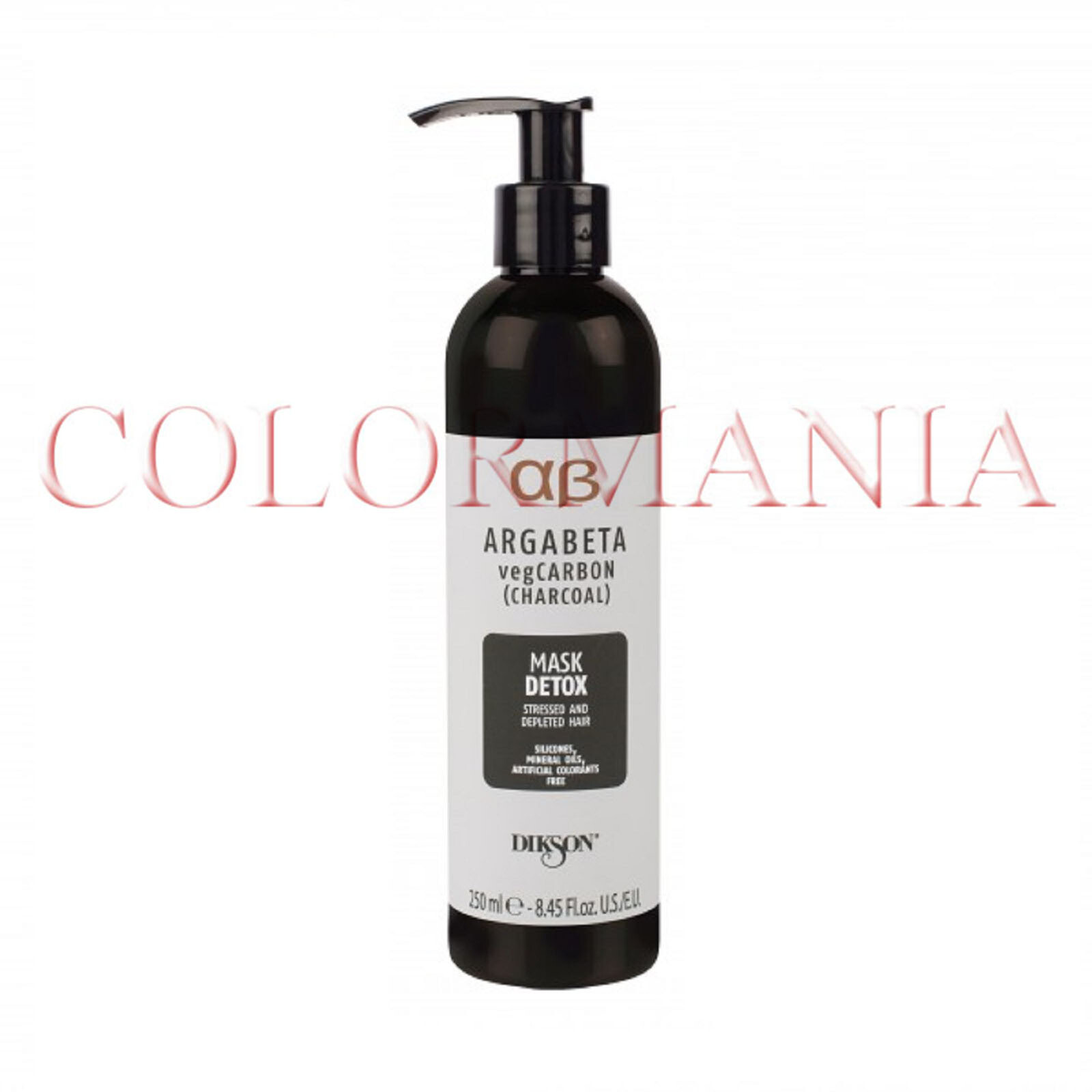 ARGABETA VEG CARBON MASK DETOX MASHERA PURIFICANTE PER CAPELLI STRESSATI 250 ML