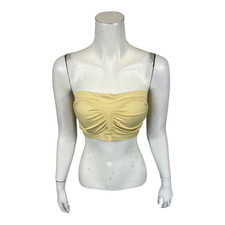 Breezies Women's Set of 2 Seamless Underwire Bandeau Bras Ivory/Cork X-Large Sz