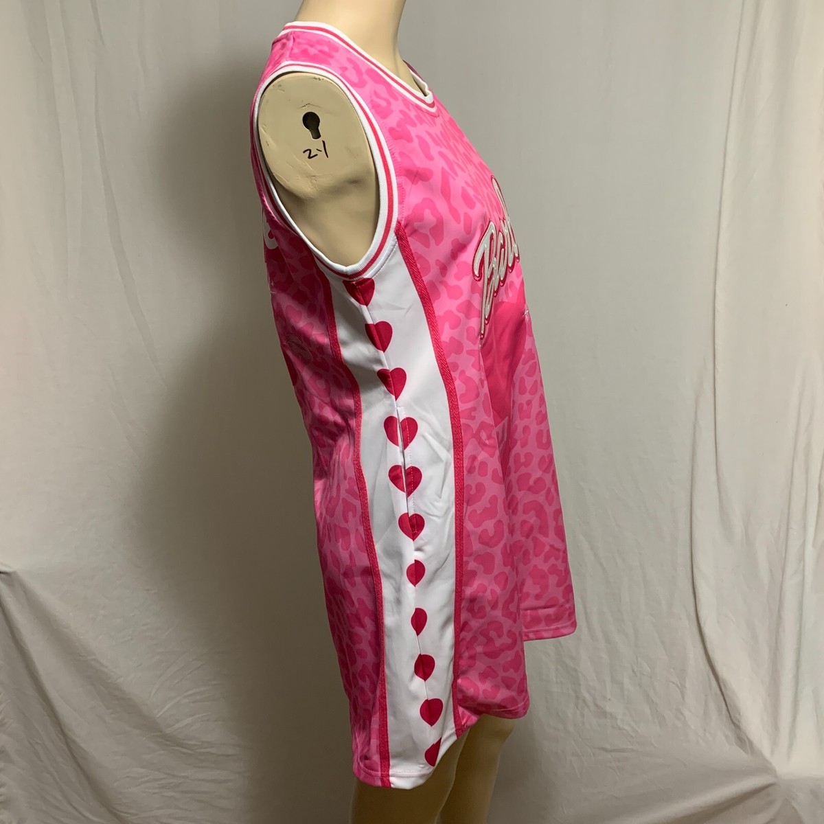 pink basketball jersey dress Women's Jordan Flight Jersey Dress in Pink, Size: Medium