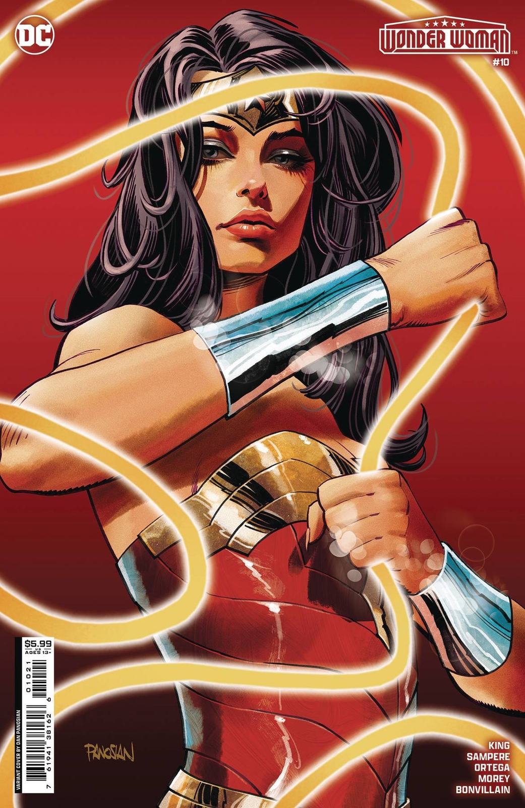 WONDER WOMAN #10 CVR C DAN PANOSIAN CARD STOCK VAR DC COMICS