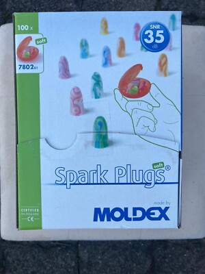 200 x Moldex Stöpsel SparkPlugs Pocket 7802 im PocketPak