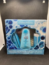 Crabtree Evelyn LA SOURCE Gift Set Hand Therapy, Body Wash, Lotion Loofah