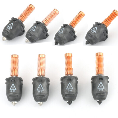 For Flashforge AD5M/AD5M Pro 3D Printer 0.25/0.4/0.6/0.8mm Extruder Nozzle Spare