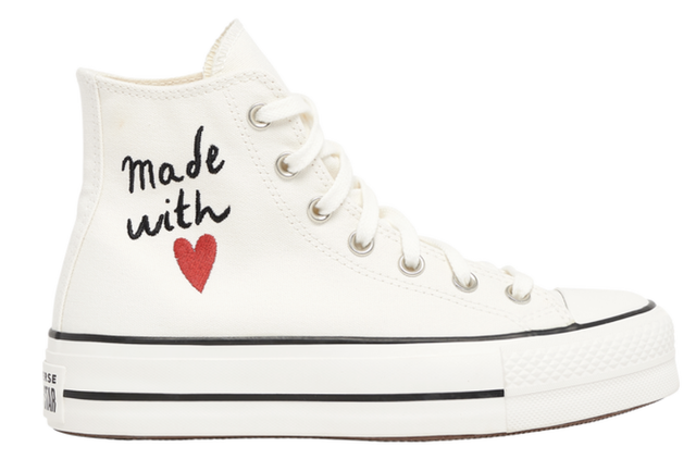 converse chuck taylor all star elevated gold platform