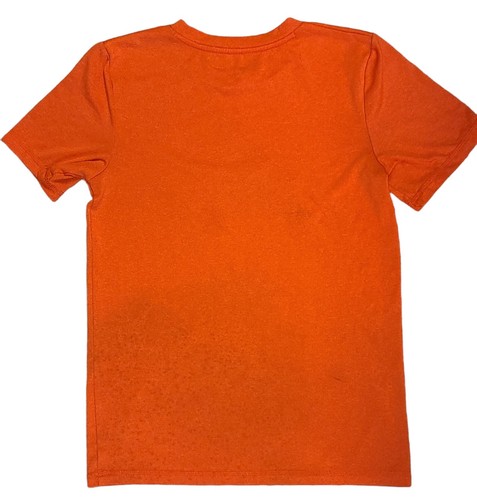Adidas Unisex Short Sleeve T-Shirt Orange Size Medium - Picture 2 of 5