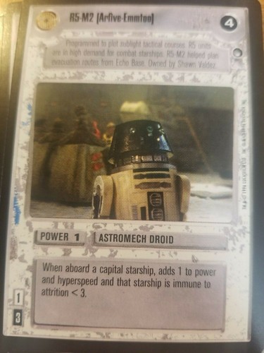 Star Wars CCG Hoth BB Limited BASIC SINGLES Select Choose NrMint-MINT SWCCG - Picture 99 of 132