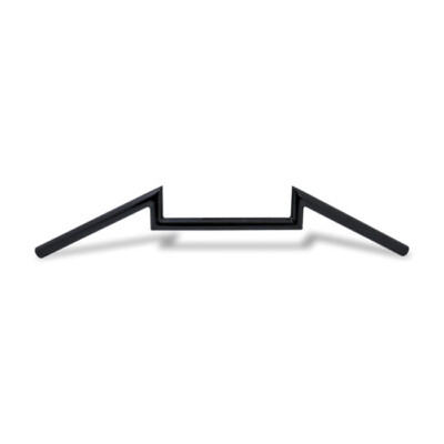 Paughco Lenker schwarz 1'' (25,4mm) Mod. Mini Z-Bar für Harley Davidson Modelle