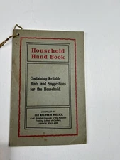 Household Handbook Rumford Chemical Works Lilly Wallace