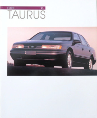 1993 Ford Taurus USA Prospekt Brochure, 26 Seiten