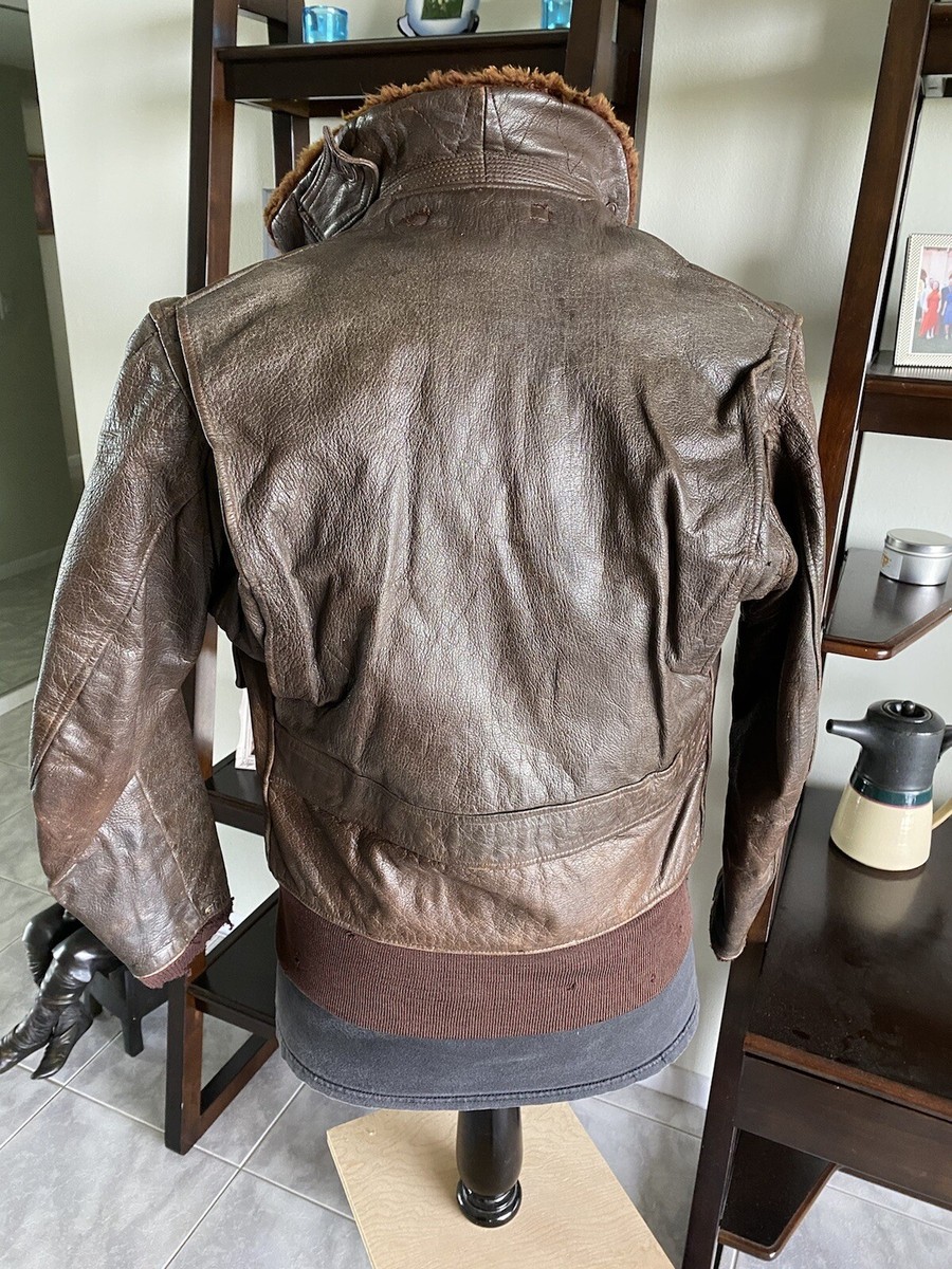 Orig WW2 Bogen & Tenenbaum AN6552 G-1 USN Aviator JACKET