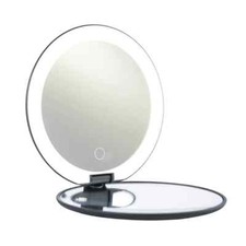 ILIOS Lighting LED Rechargeable Compact Mirror Black 1X / 10X - New Unsealed Box
