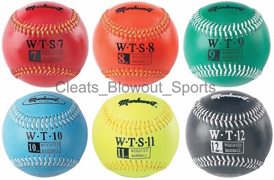 Markwort Weighted Baseball Throw Strength Accuracy Training 9'' Ball New MARKWWTS