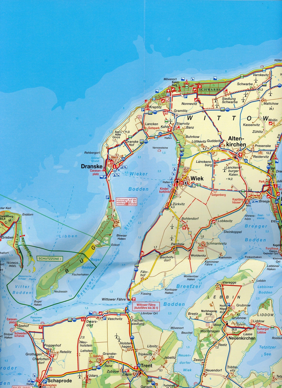 Thumbnail - Klaus Hellwich | Deutsche Ostseeküste 06. Rügen Mit Hiddensee 1 : 75