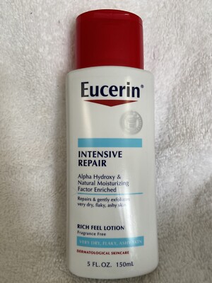 EUCERIN Intensive Repair Lotion 5fl.oz. Rich Feel Lotion 150ml Fragrance Free