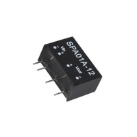 SPA01A-12 Wandler: Dc/Dc 1W Ueing: 9-18V 12VDC Iausg: 8-83Ma SIP6 3G Mean Well