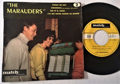 EP 45t THE MARAUDERS 4515 Scoubidou / Das ist die Liebe MATCH FRANCE Jukebox AMI