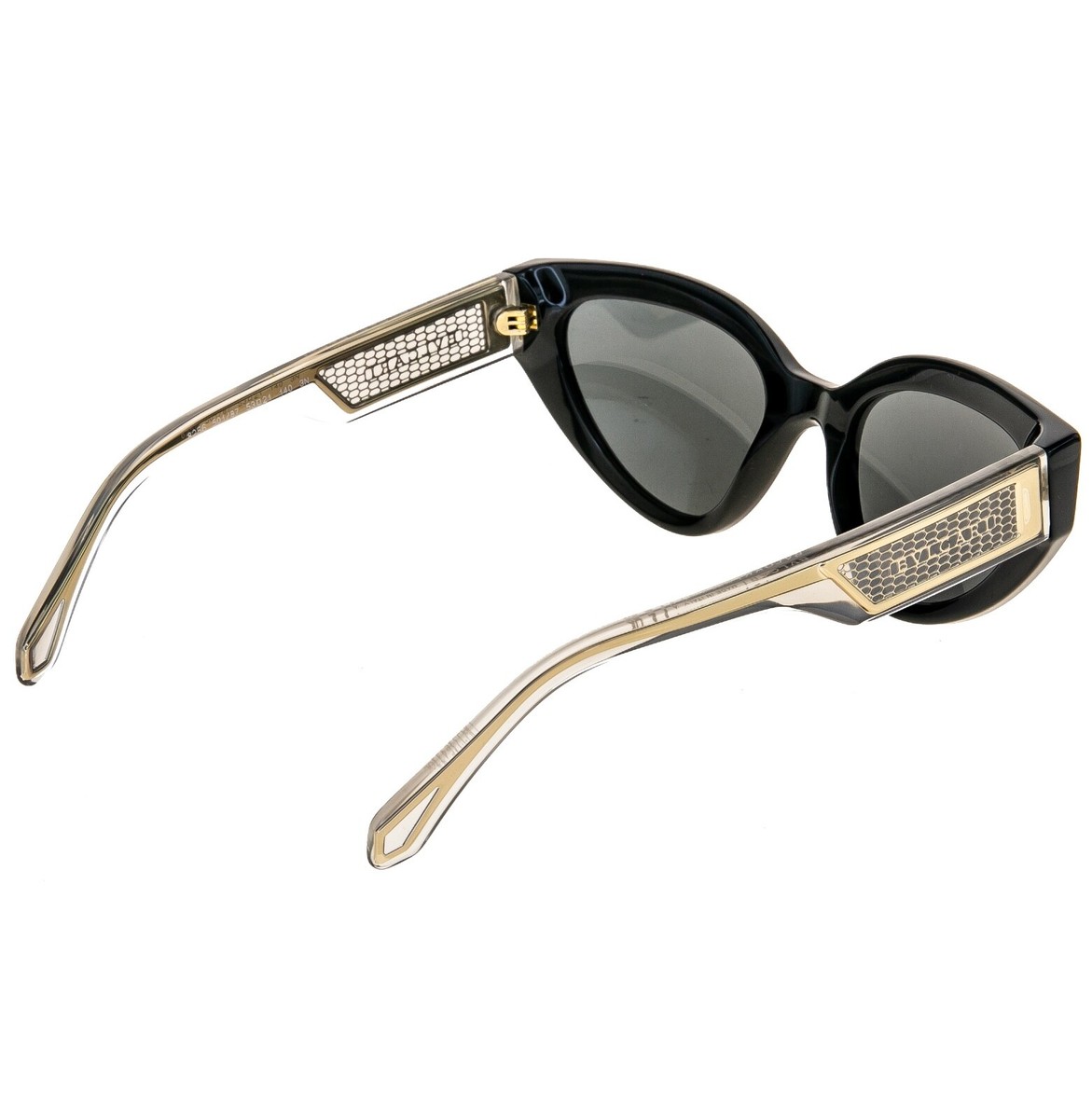 BVLGARI Serpenti VIPER BV8256 Black Gold Crystal Mesh Metal Scales BVLGARI Serpenti VIPER BV8256 Black Gold Crystal Mesh Metal Scales