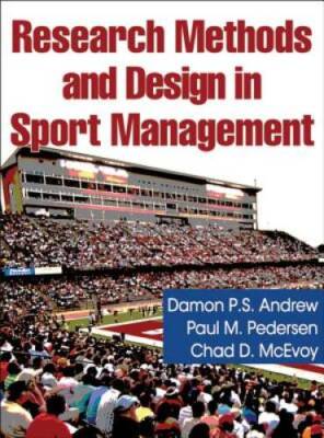 Research Methods and Design in Sport Management - Hardcover - GOOD