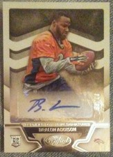 2016 Certified Potential Signatures BRALON ADDISON Auto/Autograph Rookie /99