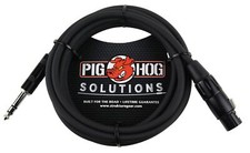 Pig Hog Solutions TRS(M)-XLR(F) Balanced Cable
