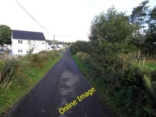 Photo 6x4 Lough Road Bellway Heading NNW towards Drumlegagh c2013