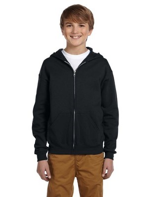 Jerzees 993B Youth 8 oz. NuBlend Fleece Full-Zip Hooded Sweatshirt