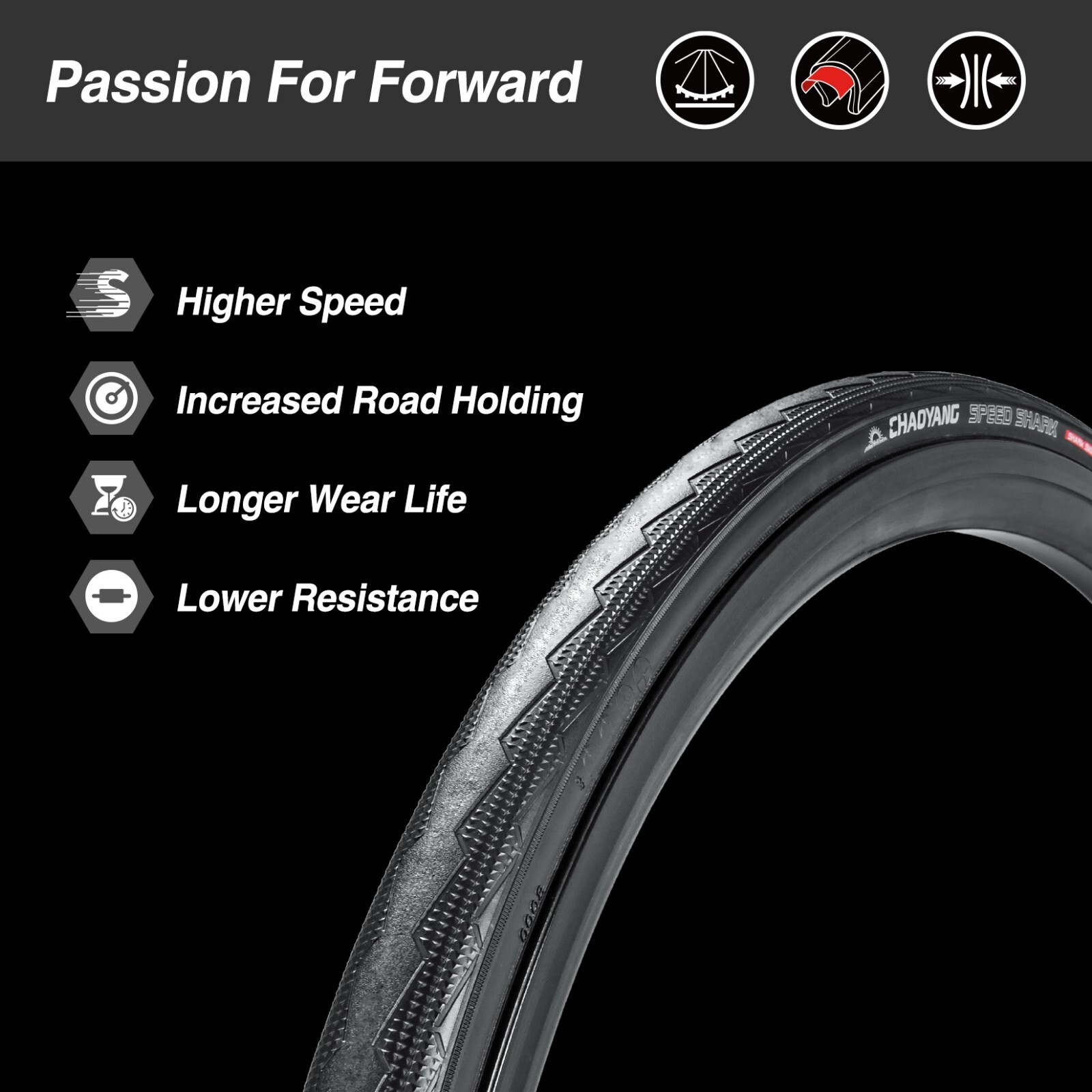 Urban Bicycle Tire Set 2PC MultiSize Foldable Double Tread Protectiion