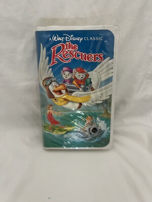Black Diamond  Disney Classic The Rescuers Down Under VHS With Proof Of Purchase