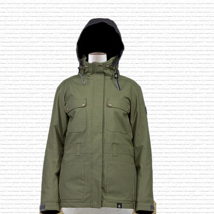 Ride Cappel Secret Snowboard Jacket Womens Size Medium JadeNew