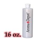 16 oz HDPE Plastic Cylinder Flip Top Bottle w/ Poly Top Dispensing Caps 1 to 8