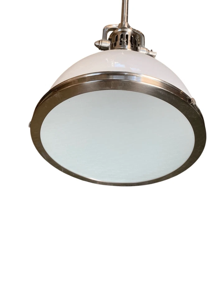 Lámpara colgante Hudson Valley Randolph cromada 2622-SN Foto 2 de 4