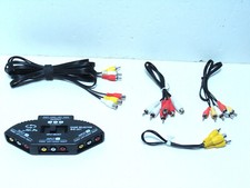 Game Selector B/S-001 AV Splitter with Cables