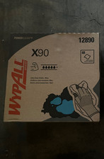 Wypall X90 12890 68 wipes Ultra Duty Cloths Blue PowerClean 8" x 17"