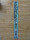 Vintage Original GENERAL MOTORS (GM) Metal Sign