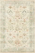 Rosette Beige/multi 33 X 53 Accent