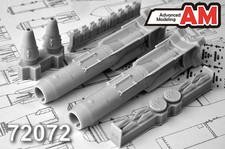 KAB-1500LG 1500kg Laser-Guided Air Bomb (2 Pcs) - AM/AMIGO 1/72 Resin Kit
