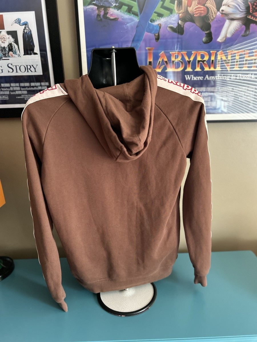 Kappa Brown Hoodie - Medium View 3