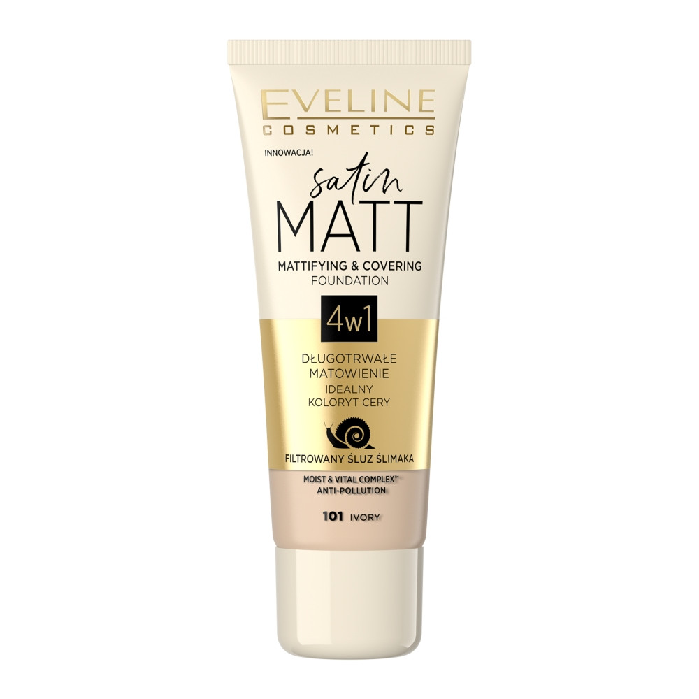 5901761997613 Eveline Cosmetics Satin Matt Foundation matujcy podkad do twarzy 3790₽