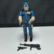 Vintage Gi Joe Cobra Trooper 1998 Tru Gold Visor Figure Near Complete Vintage Gi Joe Cobra Trooper 1998 Tru Gold Visor Figure Near Complete
